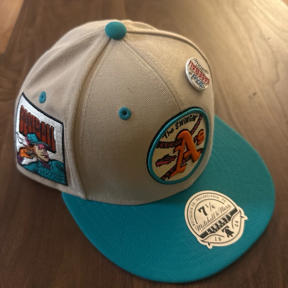 Gorra ajustada Mitchell & Ness de los New York Yankees para hombre talla 7 1/4 Foto 2 de 4