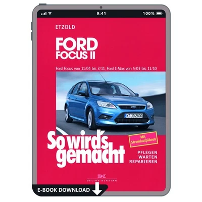 Ford Focus 2 Typ DA3 2004-2011 So wird's gemacht Reparaturhandbuch E-Book PDF - Bild 1 von 4