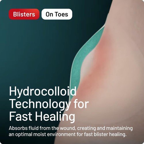 Compeed On Toes Blister Plasters, 8 Hydrocolloid 8 Count (Pack of 1) - Picture 5 of 7