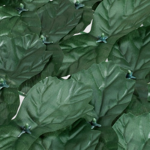 Pantalla de privacidad de hiedra seto artificial 50x50 cm verde oscuro 50 cm - Imagen 8 de 9