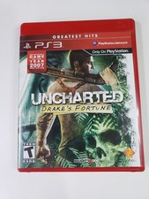 Uncharted: Drake's Fortune (Sony PlayStation 3, 2007) Greatest Hits 