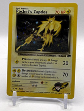 Wizards of the Coast Rocket's Zapdos 15/132 Gym Challenge Holo Rare Eng 70HP on eBay