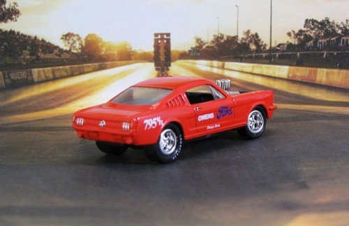 1965 1966 Ford Mustang GT Pro Stock Drag Racing 1/64 S Scale Model Limited Edit - Picture 6 of 8