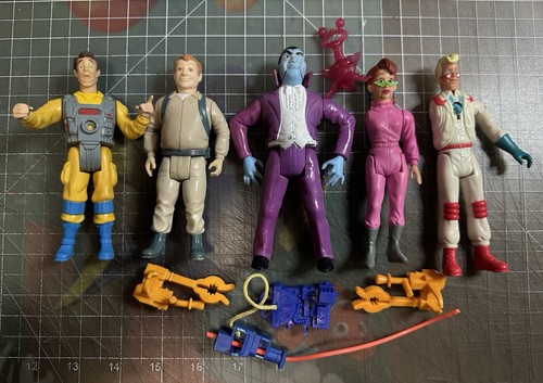 Kenner Vintage Real Ghostbusters Lot B: Fright DRACULA, EGON SPENGLER, JANINE - Bild 3 von 3