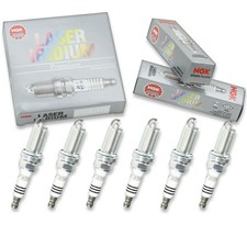6 pcs NGK Laser Iridium Spark Plugs for 2006-2015 Lexus IS250 2.5L V6 - at