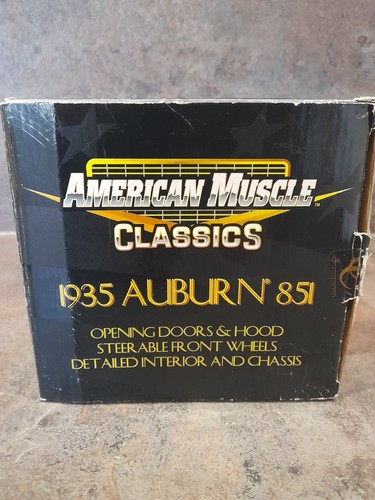 Ertl American Muscle Classics 1:18 Scale 1935 Auburn 851 Boattail Speedster  - Picture 12 of 15