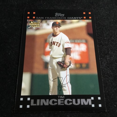 2007 Topps Update #UH158 Tim Lincecum RC San Francisco Giants