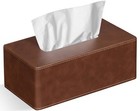Tissue Box Cover Rectangular 9.8"(L) x 5.3"(W) x 4.3"(H) Refined Modern Pu Le.