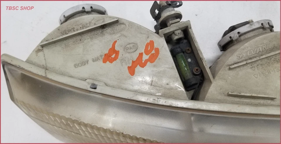 Lincoln Mark VIII 1993 1994 1995 1996 faro lado derecho del pasajero Foto 3 de 4