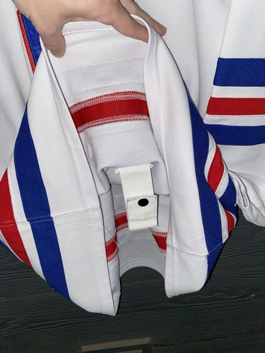 Vtg Nike Olympic Hockey USA Zach Parise #9 Ass.Capt. Jersey Men Size 2XL Strap - Picture 9 of 12