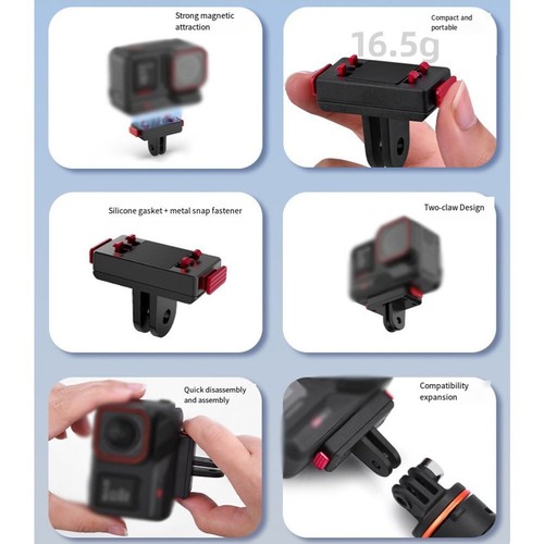 Für Insta360 X5 Zubehör Magnetische Schnellspanner Basis Leichtes Design - Bild 11 von 19