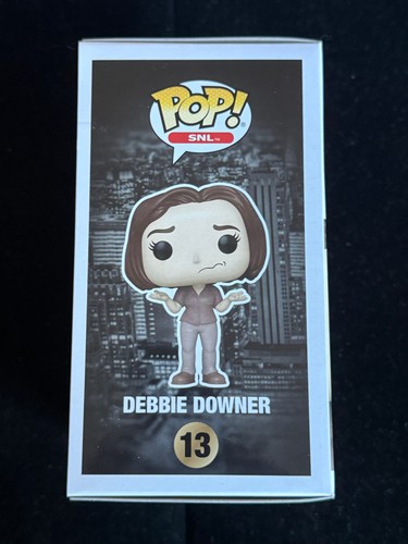 Rachel Dratch signed Debbie Downer Funko Pop JSA COA #13 Rare SNL Auto Z2336 - Picture 5 of 7