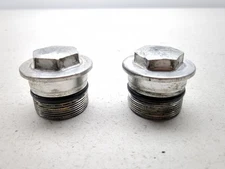 01-04 Suzuki VL800 Intruder Volusia Front Fork Suspension Top Caps Set Pair