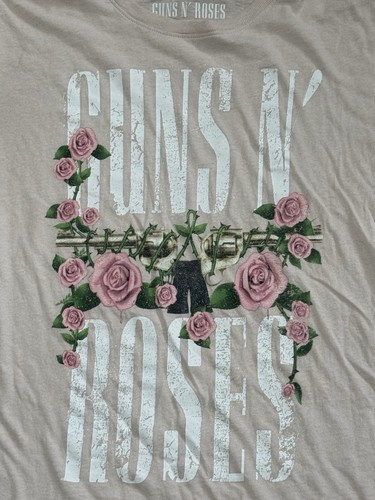 Guns N Roses Music Band Tee Women Medium Pink Big Front Graphic Fans - Picture 2 of 4