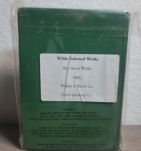 Wilde Selected Works ( 1927) Release Vintage Classic Literature Oscar Wilde  - Picture 2 of 7