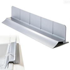 Kitchen Sink Splash Guard 23" Silicone Sink Protectors Kitchen W/ High