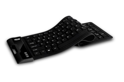 Adesso USB QWERTY English Keyboard - Black - Picture 4 of 5