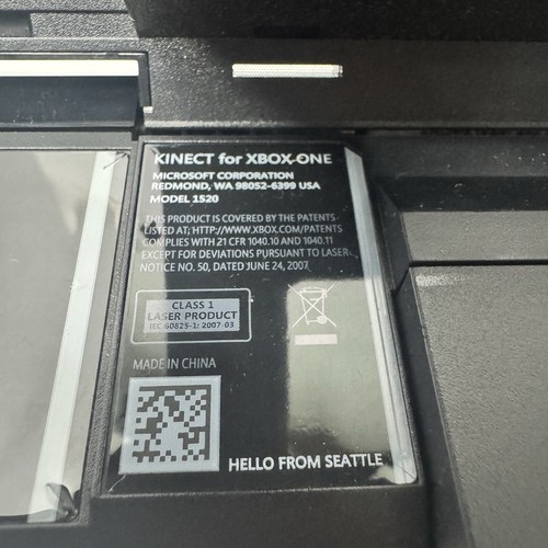 Microsoft Xbox One Kinect Kamera Bewegungssensor Leiste Schwarz Model 1520 - Bild 5 von 6