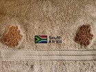 'South Africa' Hand/Guest Towel, 50cmx30cm, Giraffe, Brand New 