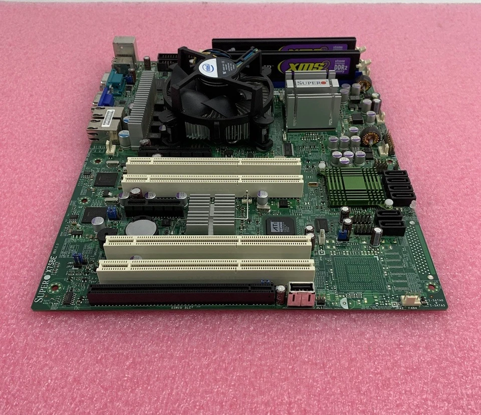 Supermicro X7SBE Motherboard Intel Xeon X3360 2.5GHz 2GB RAM w/ Shield - Image 2 of 4