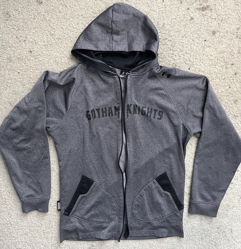 2 Lot Under Armour Mens M Compression Cold Gear Sweater Alter Ego Batman Hoodie - Picture 3 of 16