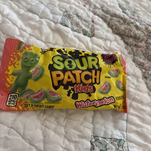 SOUR PATCH KIDS Wassermelone weiche Kaubonbons 12 Stück 2 Unzen Beutel saure Gummibeutel - Bild 1 von 3