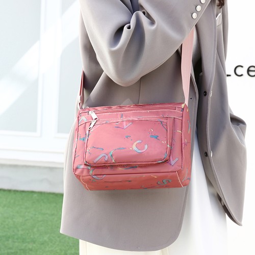 Mujeres Moda Multi Bolsillos Bolso Mensajero Bolso de Mano Mujer Bolso de Hombro Paquete EE. UU. - Imagen 23 de 33