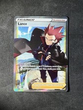 Pokémon Lance TCG Trainer Full Art Ultra Rare Holo Silver Tempest 192/195 NM