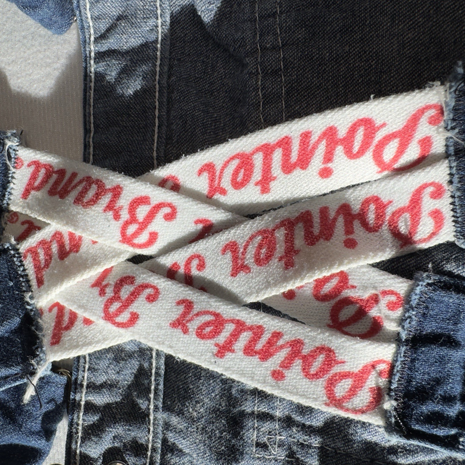 Pointer Brand Blue Denim Overalls w/Pointer Brand… - image 13