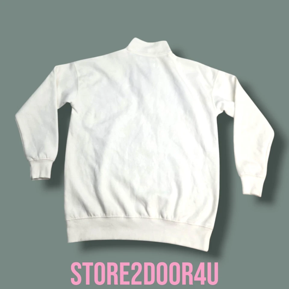 Sudadera No Boundaries Cuarto Cremallera XXSmall (00) LOS ANGELES Blanco Verde Foto 2 de 4