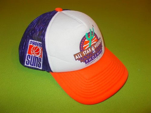 Snapback Cap ALL STAR WEEKEND PHOENIX SUNS 1995 MICHELL & NESS PERFECT !!! NBA - Picture 2 of 10