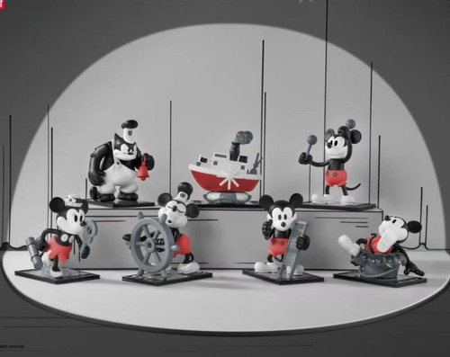 Mickey Steamboat Willie Series Blind Box Confirmed Figure Art Toys Hot Gift - Picture 5 of 15