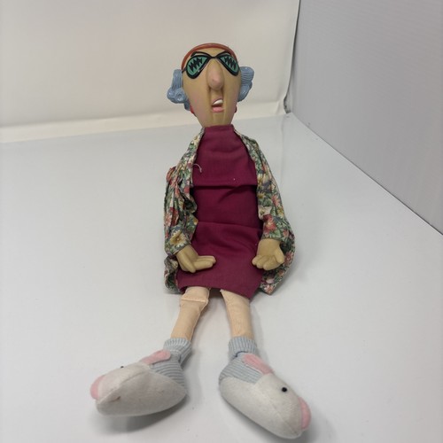 Hallmark MAXINE Puppenfigur Regal Sitter Puppe Frau sitzend mürrisch - Bild 1 von 12