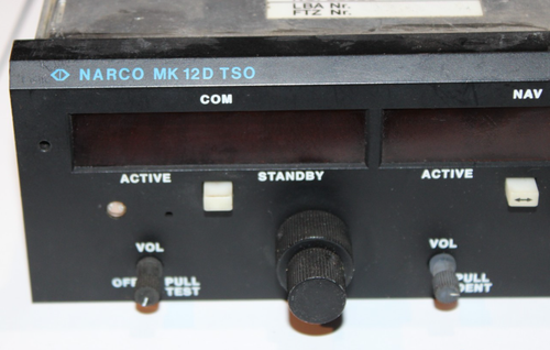 Narco Avionics INC. MK-12 D TSO NAVEGACIÓN/COMM 14V (usado y sin probar) - Imagen 7 de 8
