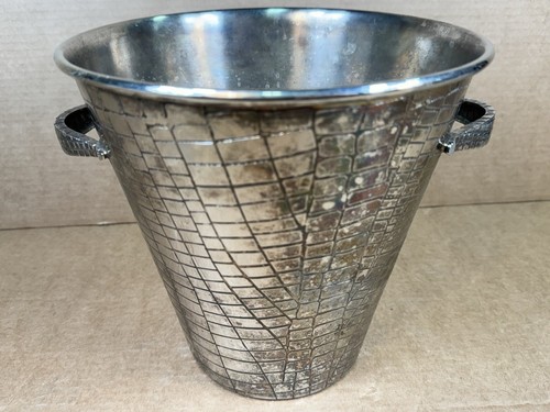 Crocodile Textured Pattern Metal Waste Bin  - Foto 3 di 17
