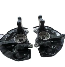 Front Steering Knuckles & Wheel Hub Bearings Set for 2012-2017 Toyota Camry 2.5L