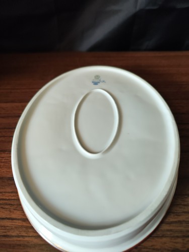 Royal Copenhagen Domino Oval Serving Dish 27cm - Picture 5 of 6