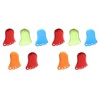  10 StückkreativeFußsohleGeformteTürstoppern EmpfindlicheSchutz