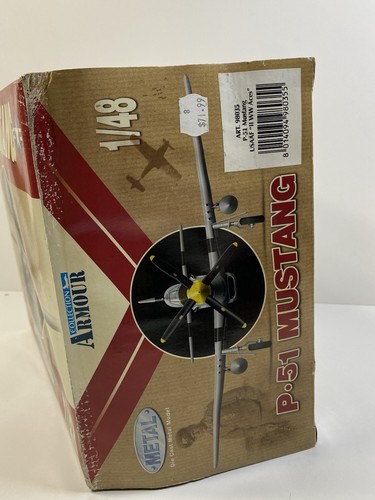 P51 MUSTANG Franklin Mint CDC Armour Collection USAAF WWII 98035 1/48Capt WEAVER - Picture 4 of 24