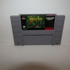 Secret of Mana Super Nintendo Authentic SNES Cartridge Only Tested Working Saves