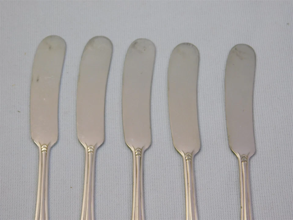 Esparcidores de plata Winthrop International Silver 1939 International Silver 5 piezas Foto 3 de 4