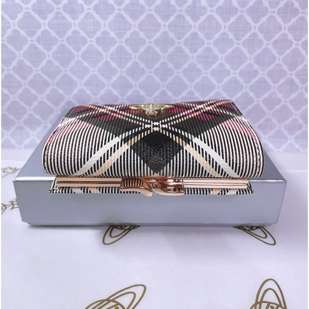 Vivienne Westwood Gamaguchi Trifold Wallet 913VW114 checked