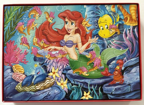 Jumbo 35 Teile Puzzle Disney Die kleine Meerjungfrau Alter 3+ vollständig sehr guter Zustand - Bild 2 von 7