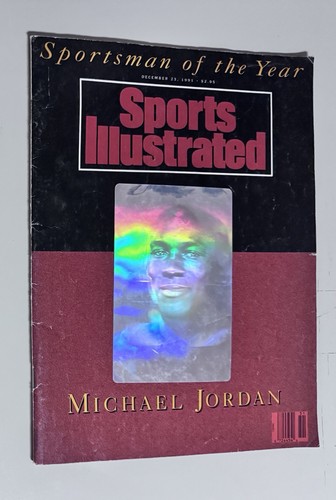 Sports Illustrated 1991 Dec23 Michael Jordan ... Sportsman of the Year Hologram - Picture 3 of 12