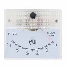85C1 DC 0 ~ 100MA Zeiger DC Amperemeter Strom Panel Meter Gauge Messgerät✈