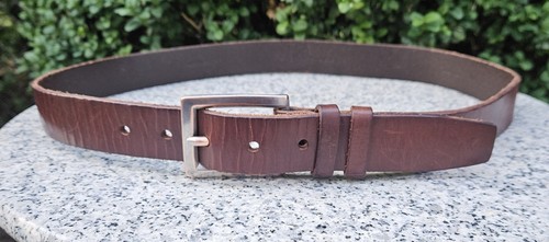 Polo Ralph Lauren Brown Leather Casual Belt Size : 34 - Picture 10 of 19