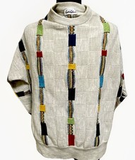 Vintage 90s Carlo Colucci 3D Knit Sweater Size 54 XL XXL Germany