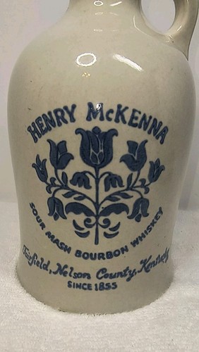 Caño de corcho de whisky bourbon puré agrio Henry McKenna de colección intacto 1/2 galón - Imagen 2 de 14