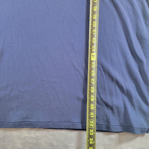 Camisa Polo Ralph Lauren Calce Clásico Para Hombres XXL Azul Preppy Poni Manga Corta - Imagen 6 de 6