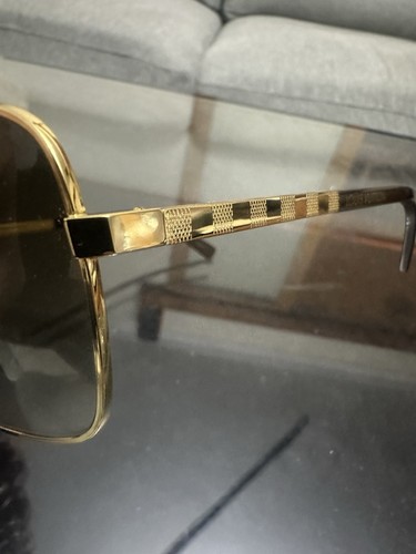 Louis Vuitton Attitude Pilot Gold Sunglasses - Picture 19 of 21